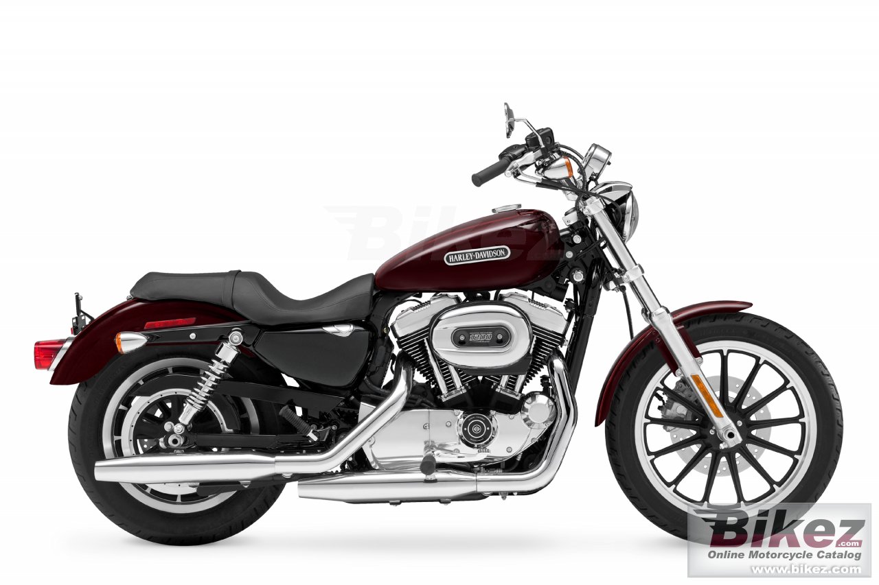 Big Harley-Davidson xl 1200l sportster 1200 low picture and wallpaper from Bikez.com